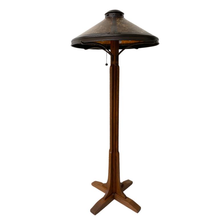 Floor Lamp: Floor Lamp Measures: 58 inches High x 26 inches Wide x 26 inches Deep