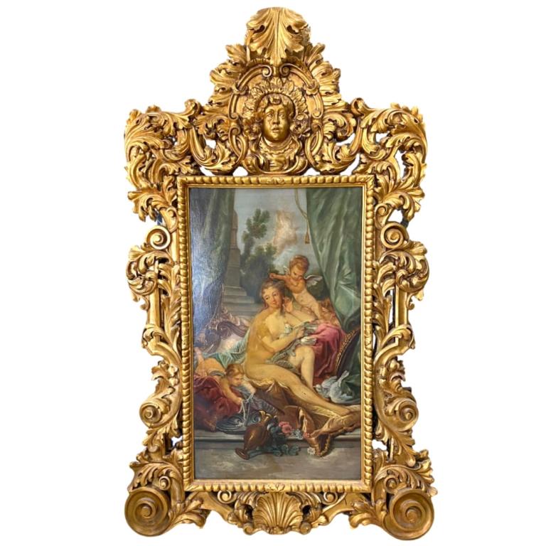 Large Rococo Frame 80 x 46 Inches: Large Rococo Frame 80 x 46 Inches