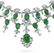 OVAL EMERALD NECKLACE - 4