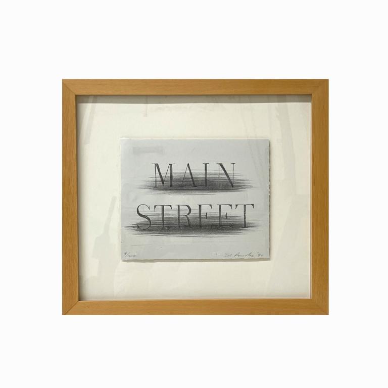 Ed Ruscha (AMERICAN, 1937) (1 of 6)