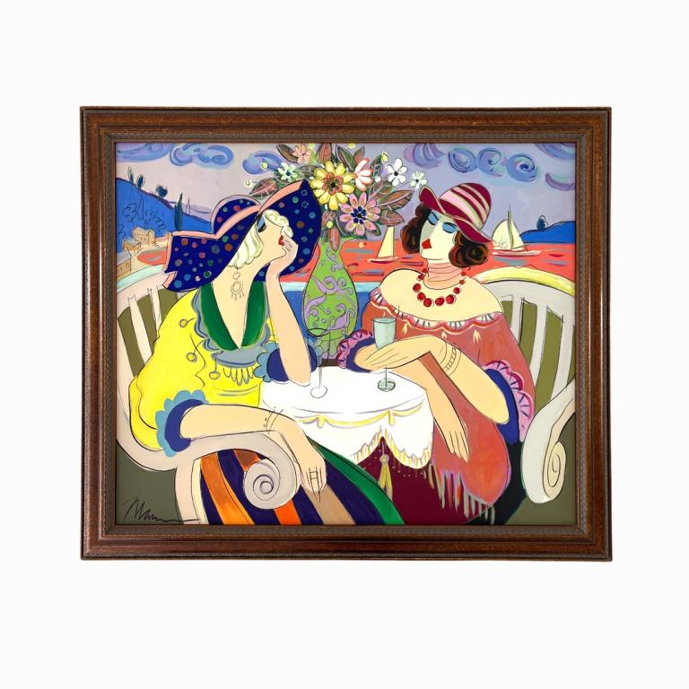 Original Isaac Maimon Oil on Canvas (1 of 6)
