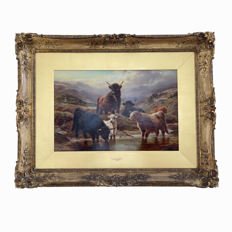 Robert Watson (British, 1859-1949) Oil on Canvas (1 of 4)