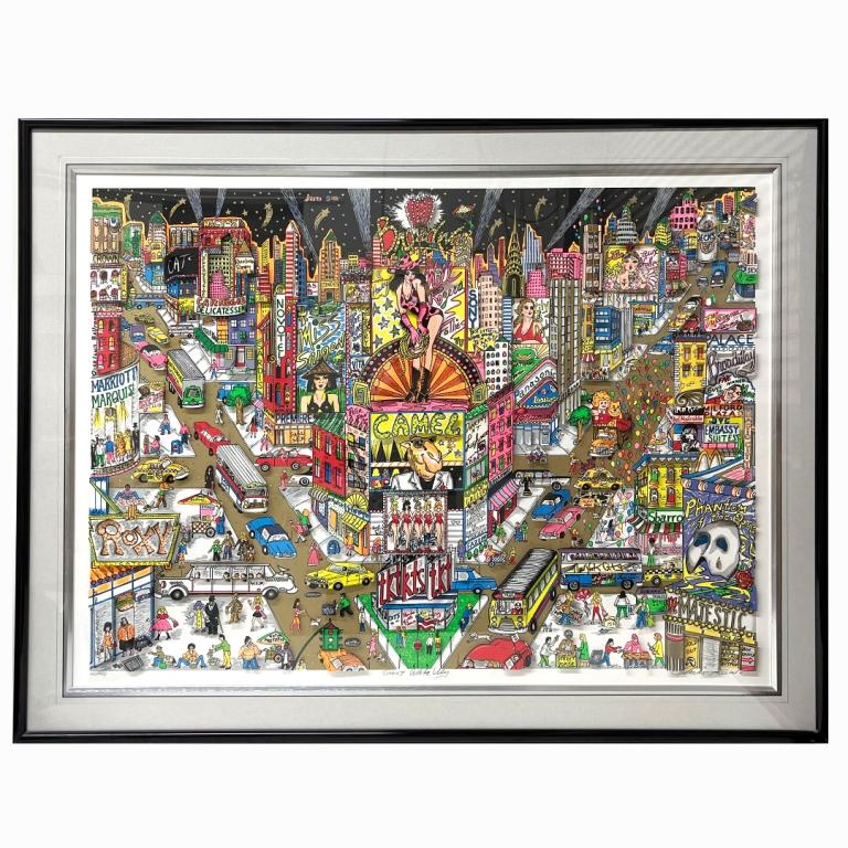 Charles Fazzino "Great White Way Broadway" (1 of 7)