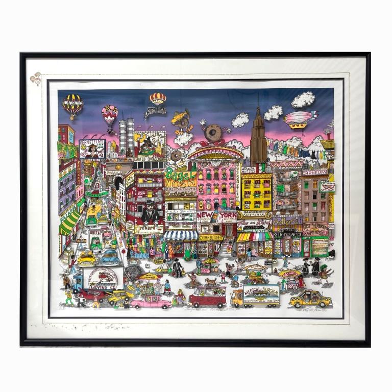 Charles Fazzino "Bargains On Orchard Street" (1 of 8)