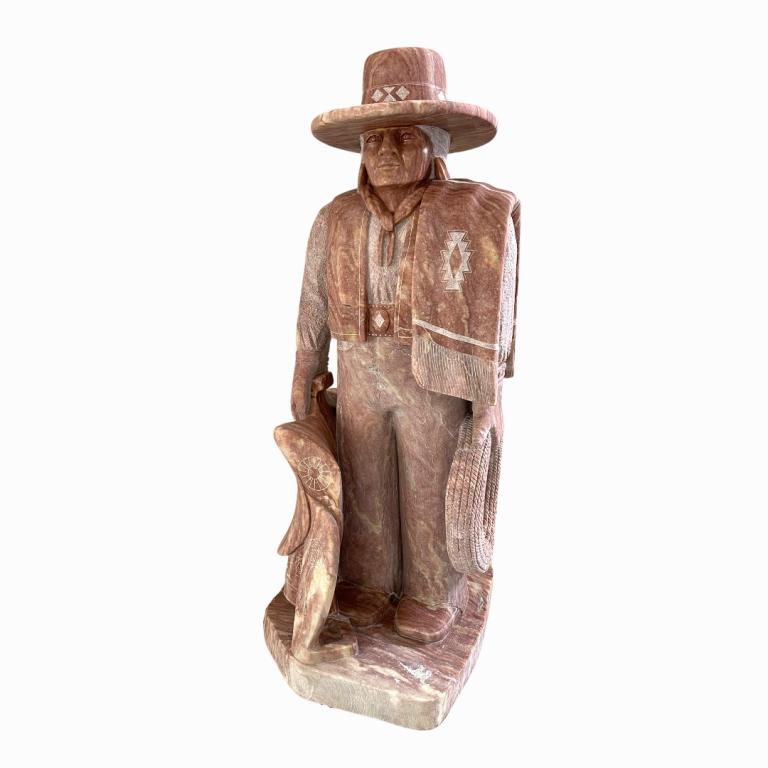 Leonard Howard Native American Alabaster Sculpture (1 of 4)