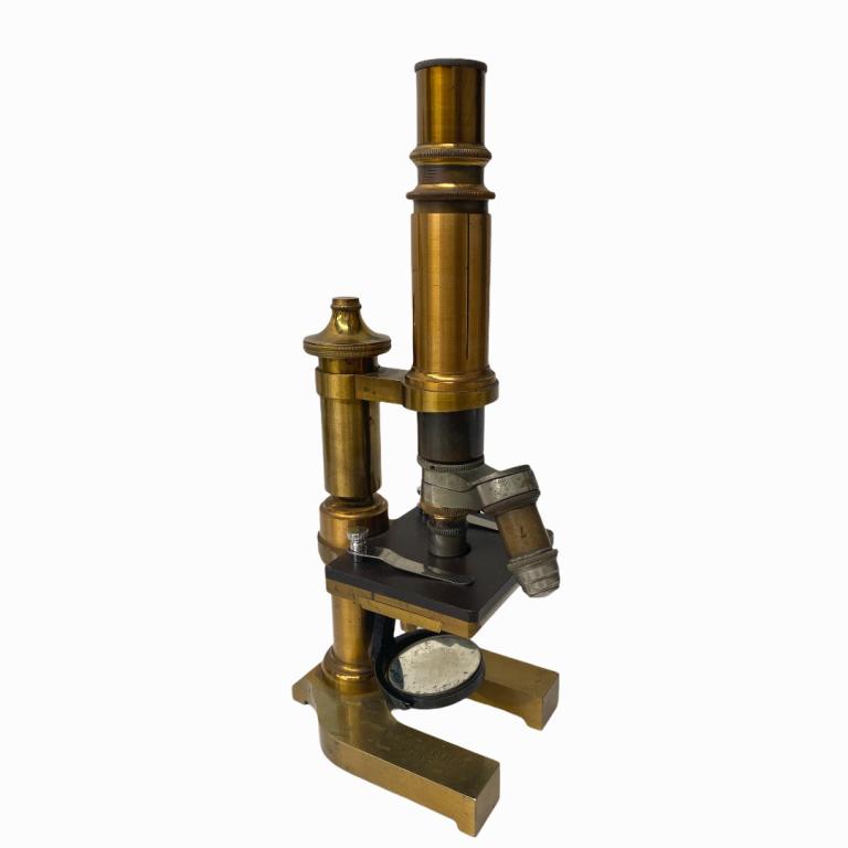 Antique1898 Brass Monocular Microscope (1 of 5)