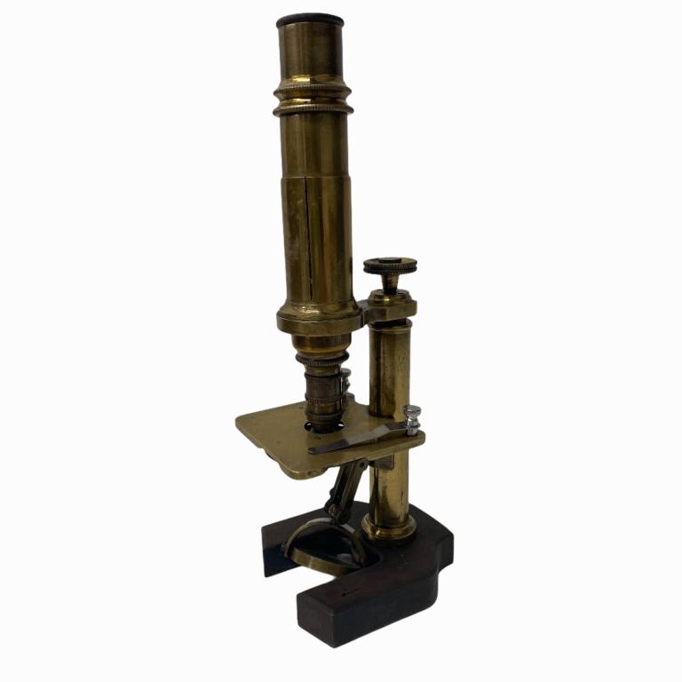 19th Century French Brass Scientific Microscope (1 of 5)