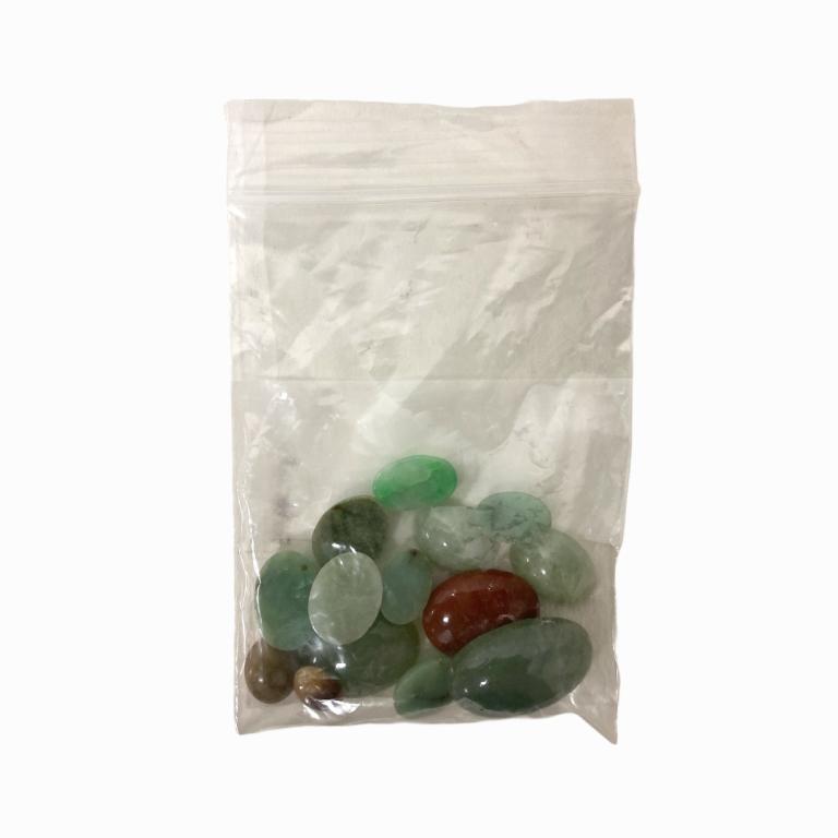 Green Jade Small Cabochons (1 of 2)
