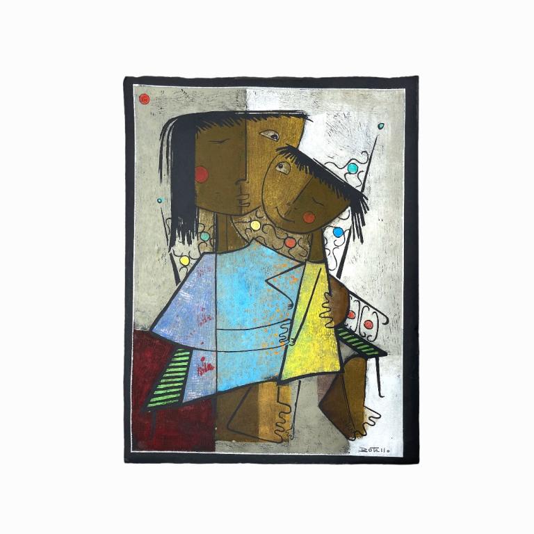 Angel Botello (Puerto Ricen,1913-1986) Lithograph (1 of 3)