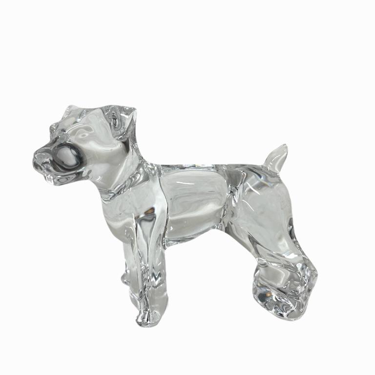 Baccarat Crystal Dog Paperweight (1 of 4)