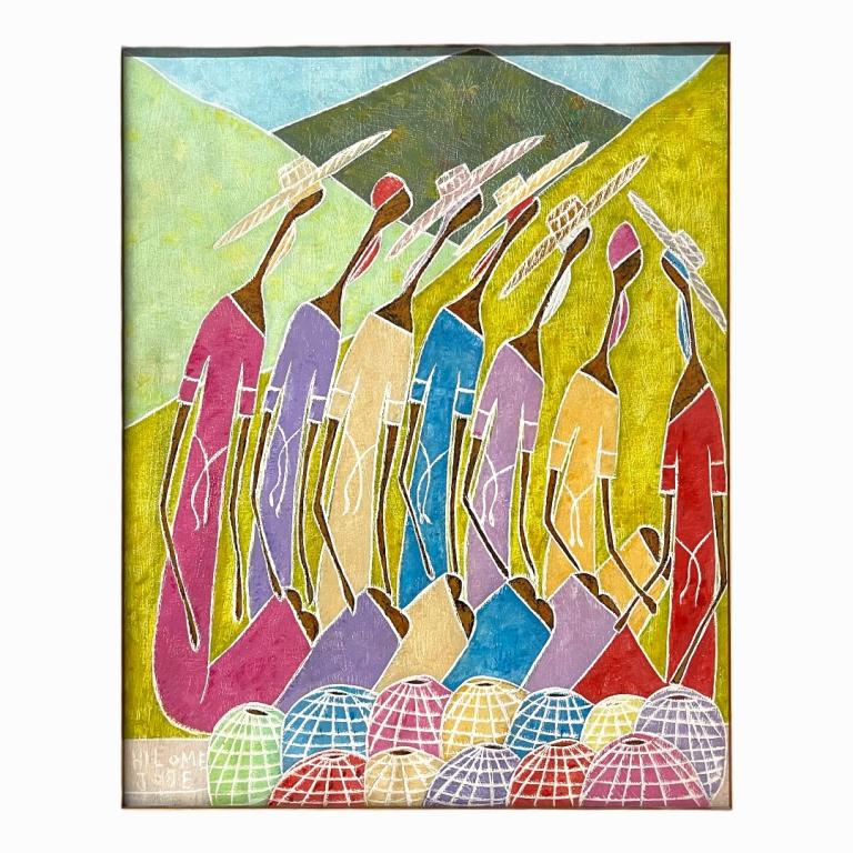 Hilome Jose (Haitian, b.1947) Oil Painting (1 of 4)