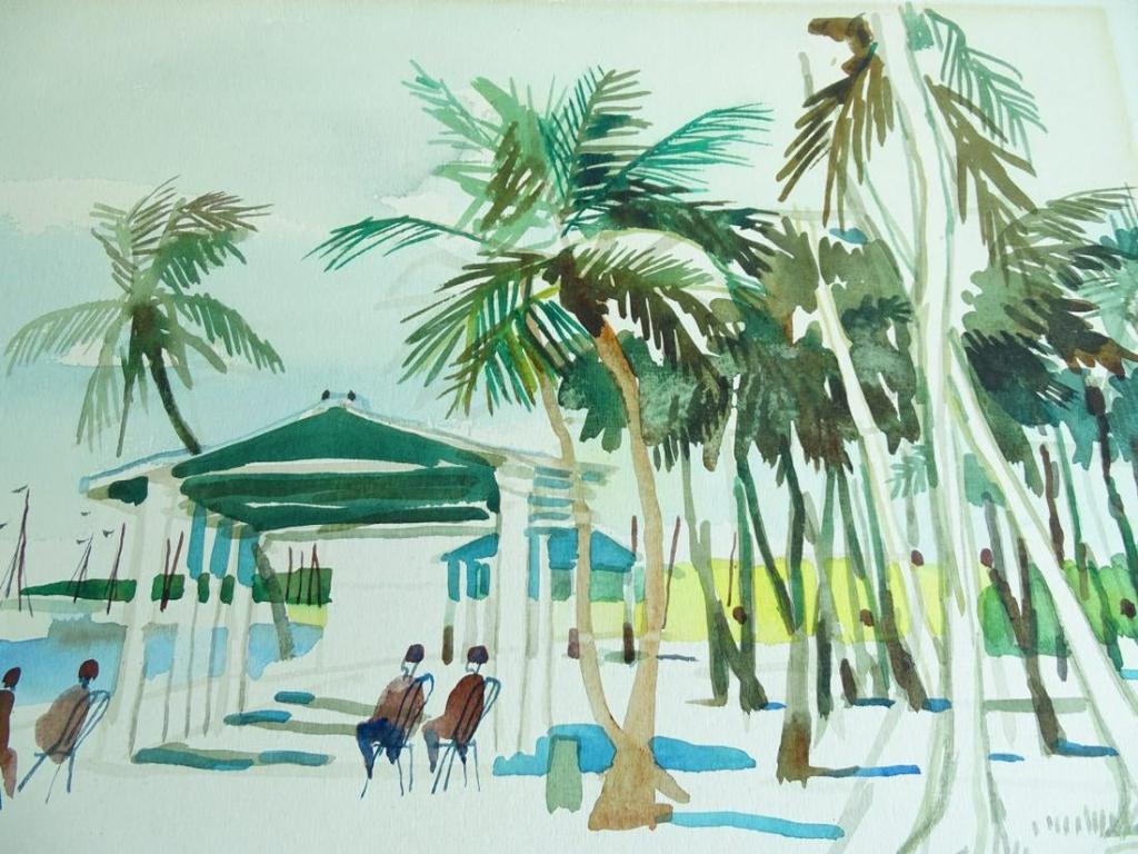 Dong Kingman (1911-2000) Watercolor: Dong Kingman (1911-2000) Watercolor on paper. Measures 15 inches high x 22 inches wide.