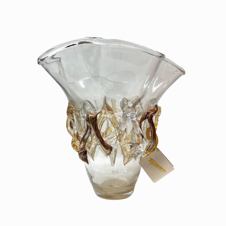 Ion Tamaian Clear Wide Vase (1 of 4)