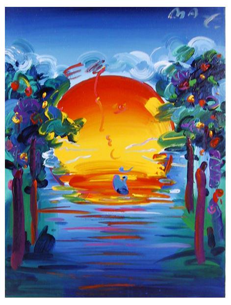 Peter Max (American-German, b. 1937) Silkscreen (1 of 6)