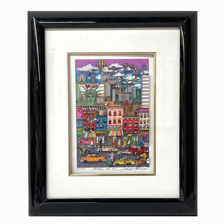 Charles Fazzino (American b. 1964) Serigraph 3-D (1 of 4)