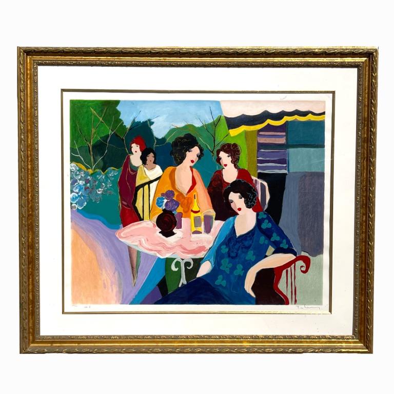 Itzchak Tarkay "Joyful Day (State II)" (1 of 6)