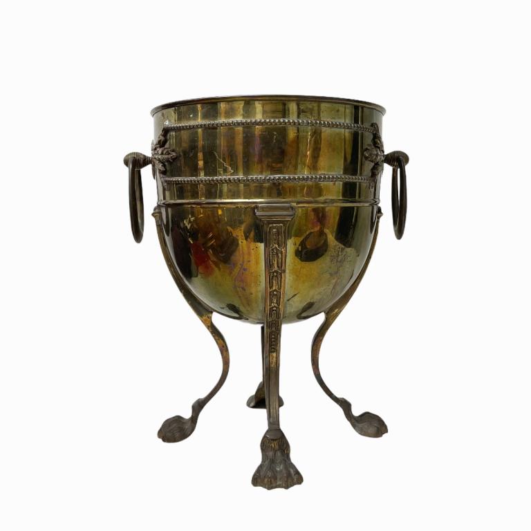 Vintage Brass Champagne Bucket (1 of 4)
