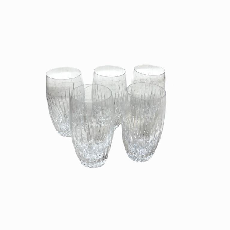 5 Water Glasses in Baccarat Crystal (1 of 3)