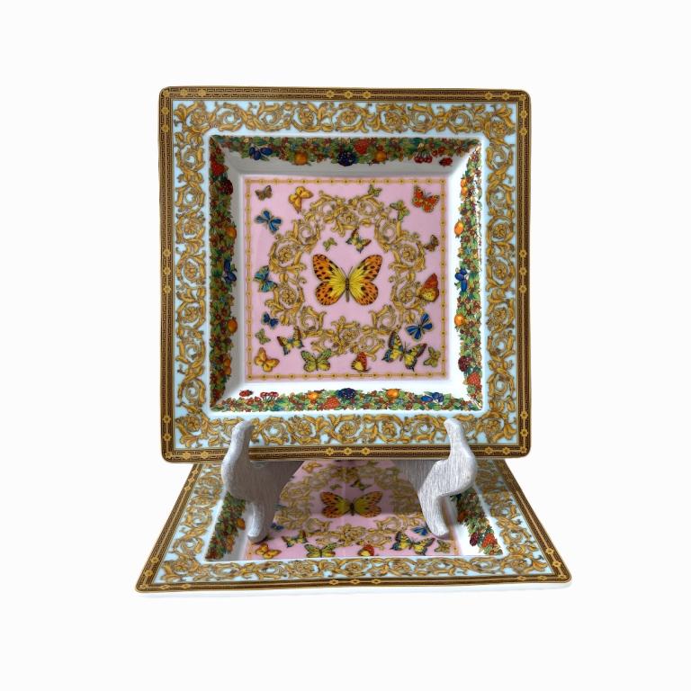 Versace Butterfly Garden Square Trays (1 of 4)
