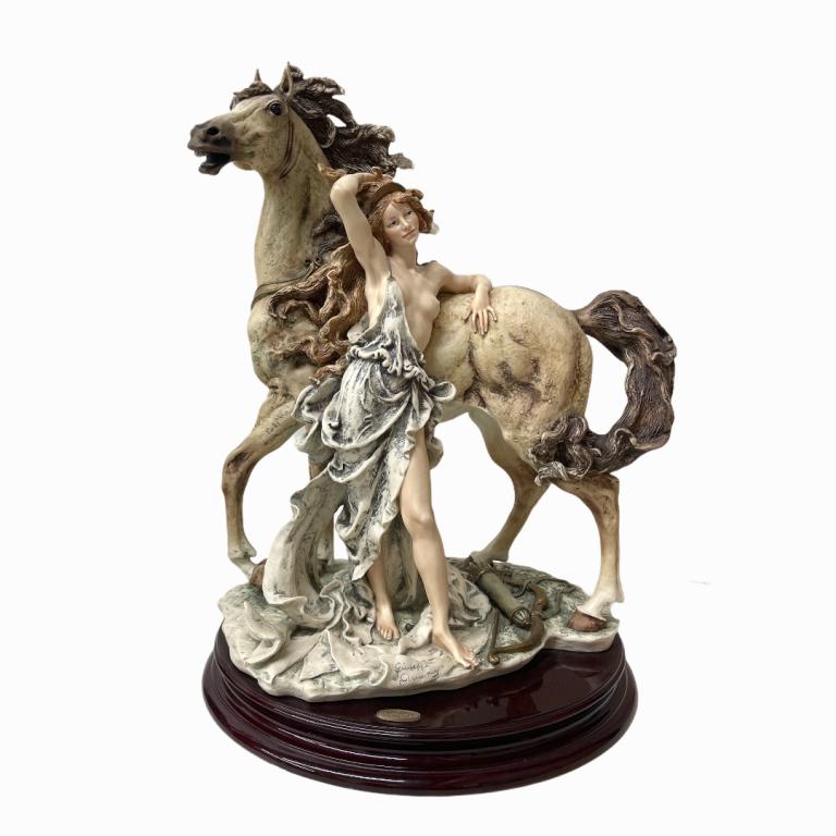 Giuseppe Armani "Artemis": Giuseppe Armani "Artemis". Florence. Limited Edition 1188/5000. Measures 21 inches high x 15 inches wide x 14 inches in diameter.