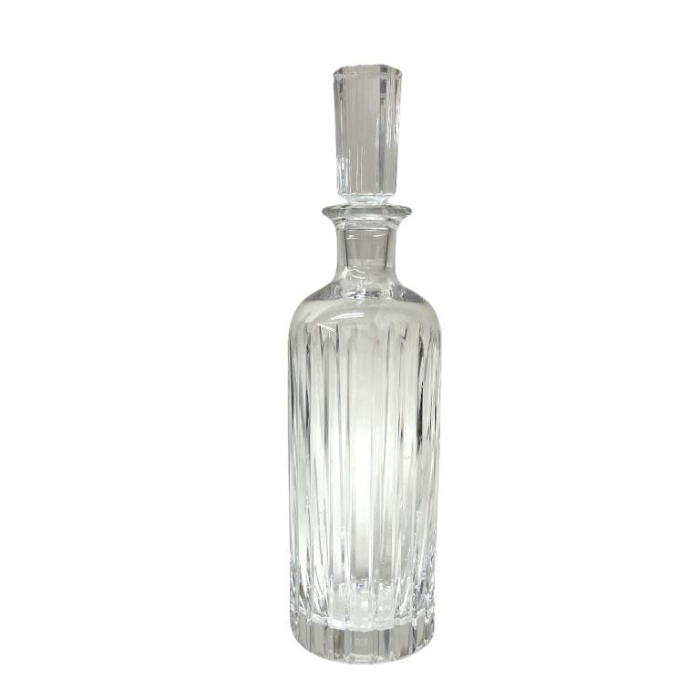 Vintage Baccarat Bourbon Decanter. Measures 12.5 inches (1 of 3)