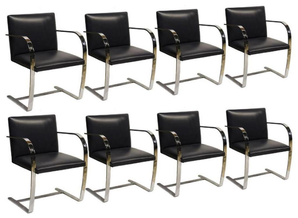 Set of 12 BRNO Chairs Mies Van Der Rohe For Knoll (1 of 1)