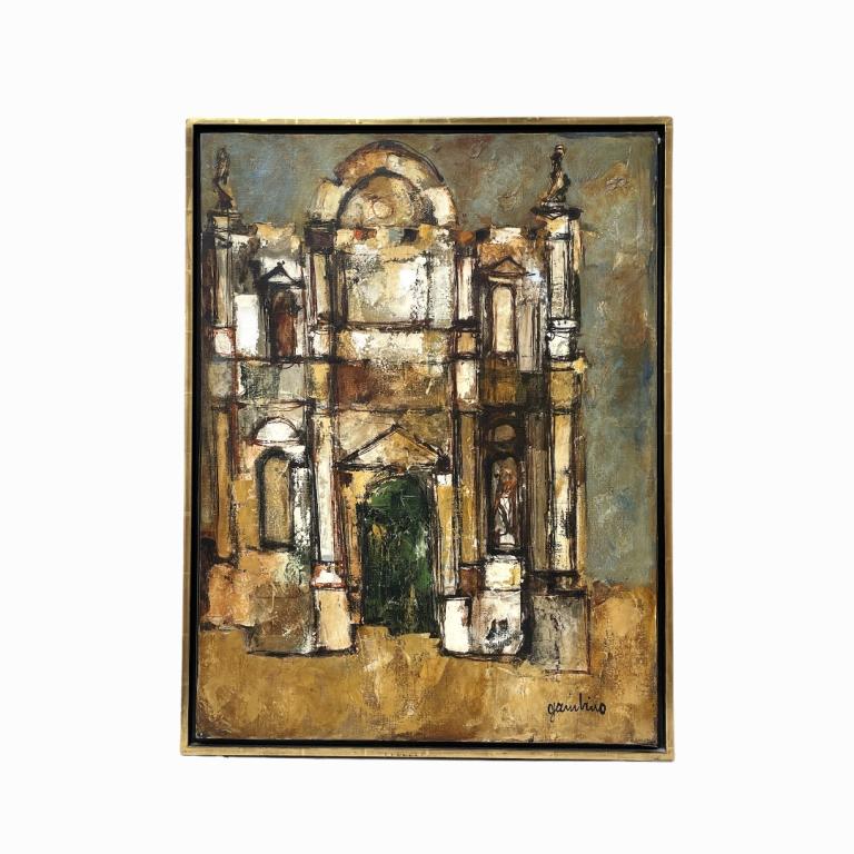 Giuseppe Gambino "Venezia Chiesa Di San Rocco" (1 of 4)