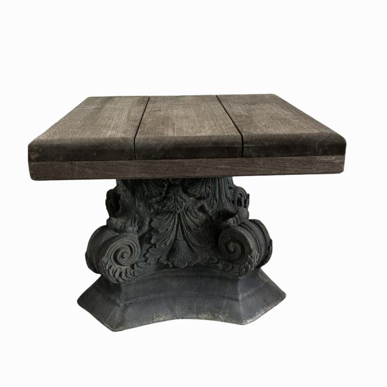 Pair of Brutalist Inspired Side Tables (1 of 6)