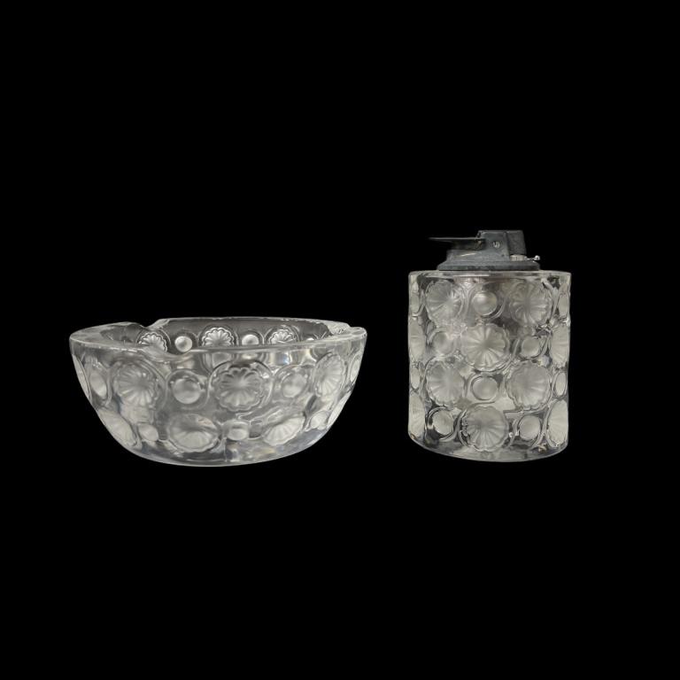 Lalique France Smokers Set (1 of 4)