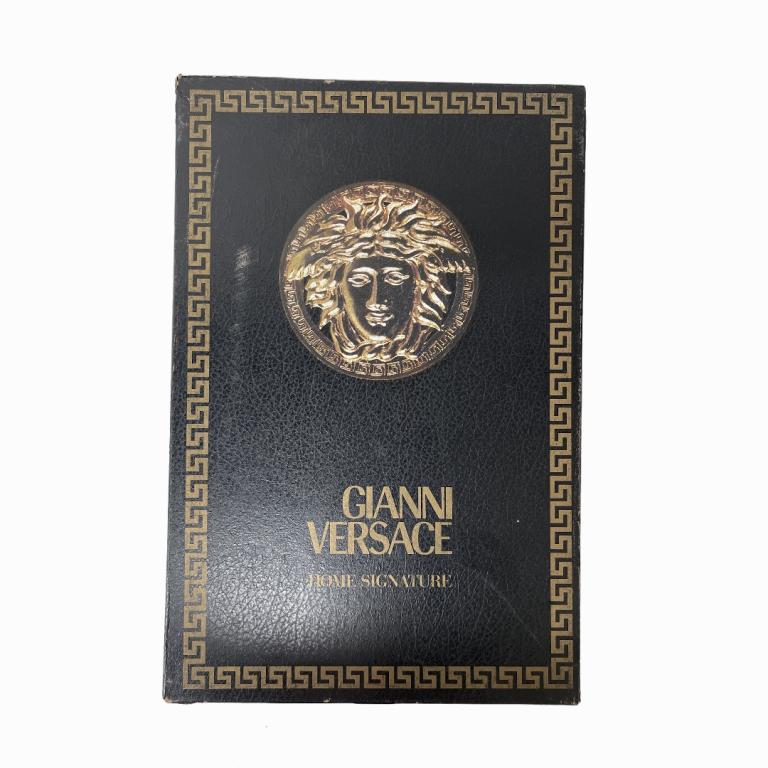 Gianni Versace Red Medusa Tablecloth and Napkins (1 of 4)