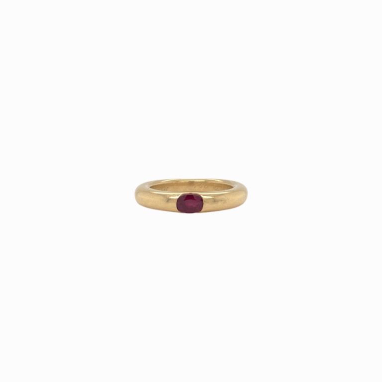 Cartier 18K Ruby Ring (1 of 3)