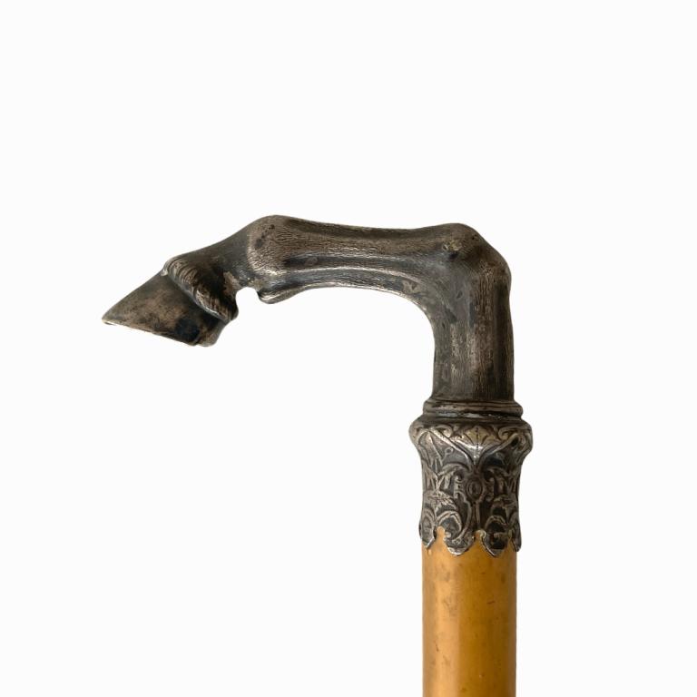 A Russian Silver Horse Whip (1 of 4)