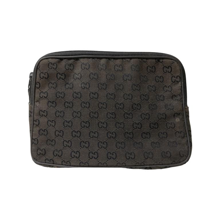 Vintage GUCCI Gg Brown Mono Supreme Messenger Bag (1 of 4)