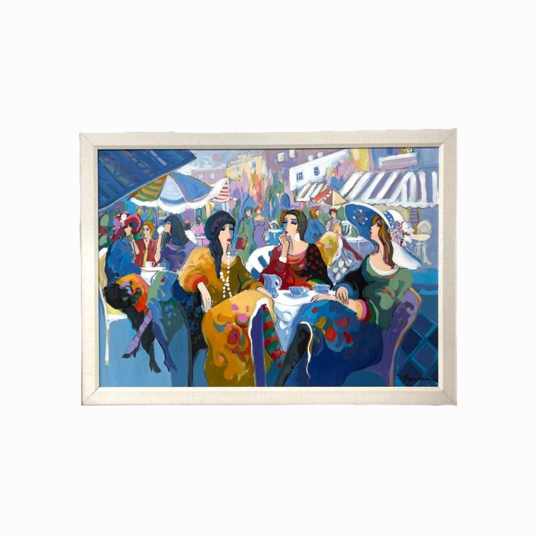 Isaac Maimon (B. Israeli, 1951) "Cafe" (1 of 3)