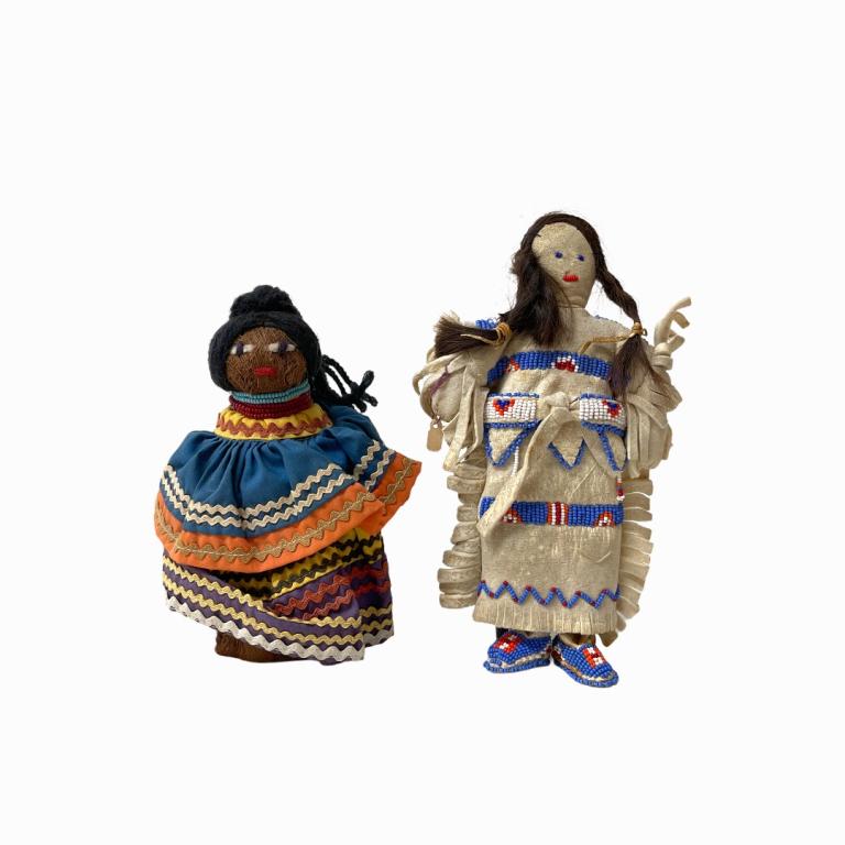 (2) Native American Spirit Dolls (1 of 4)