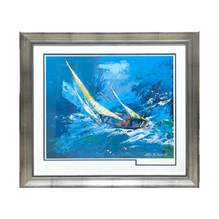 Leroy Neiman "Sailing" 1977 (1 of 4)