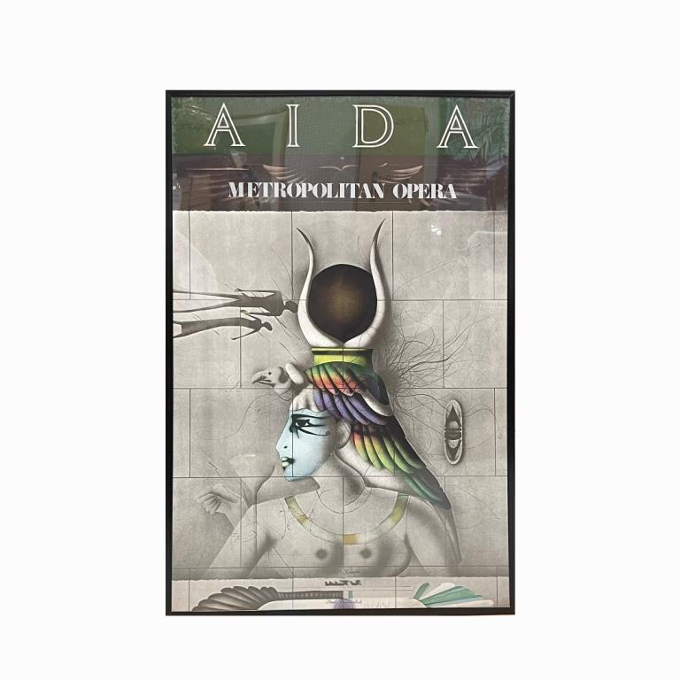 AIDA Metropolitan Opera Poster (1 of 3)