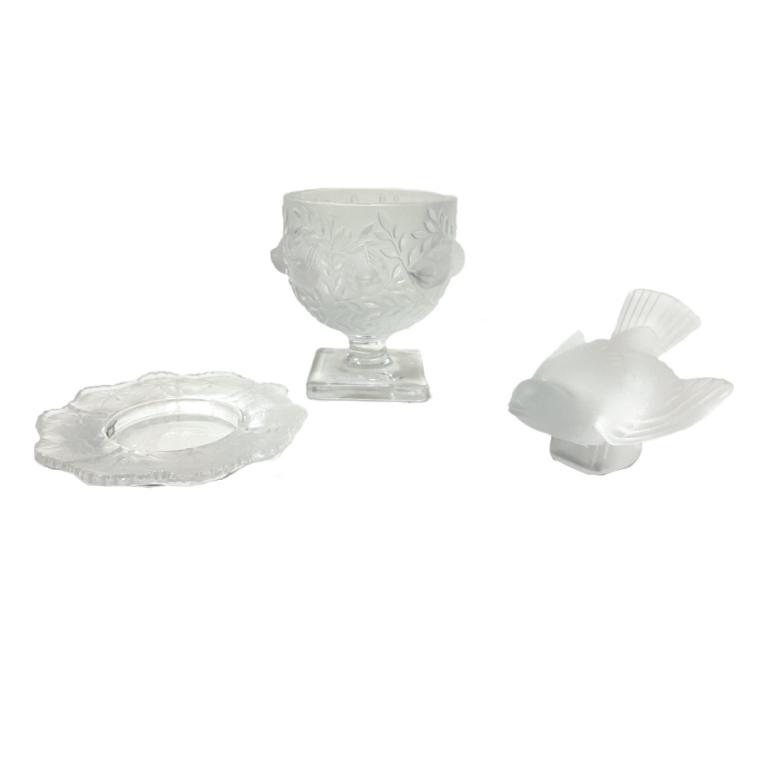 Lalique Crystal, Set of 3 (1 of 5)