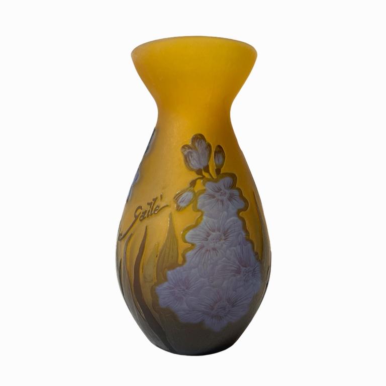 After Emile Galle, (French, 1846-1904) Vase (1 of 3)