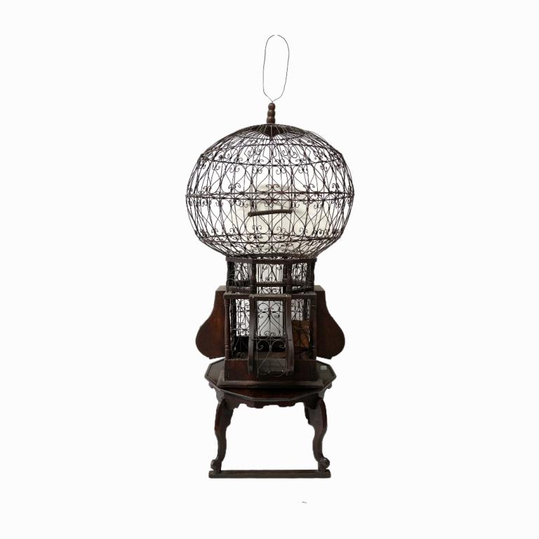 Vintage Large Bird Cage (1 of 6)