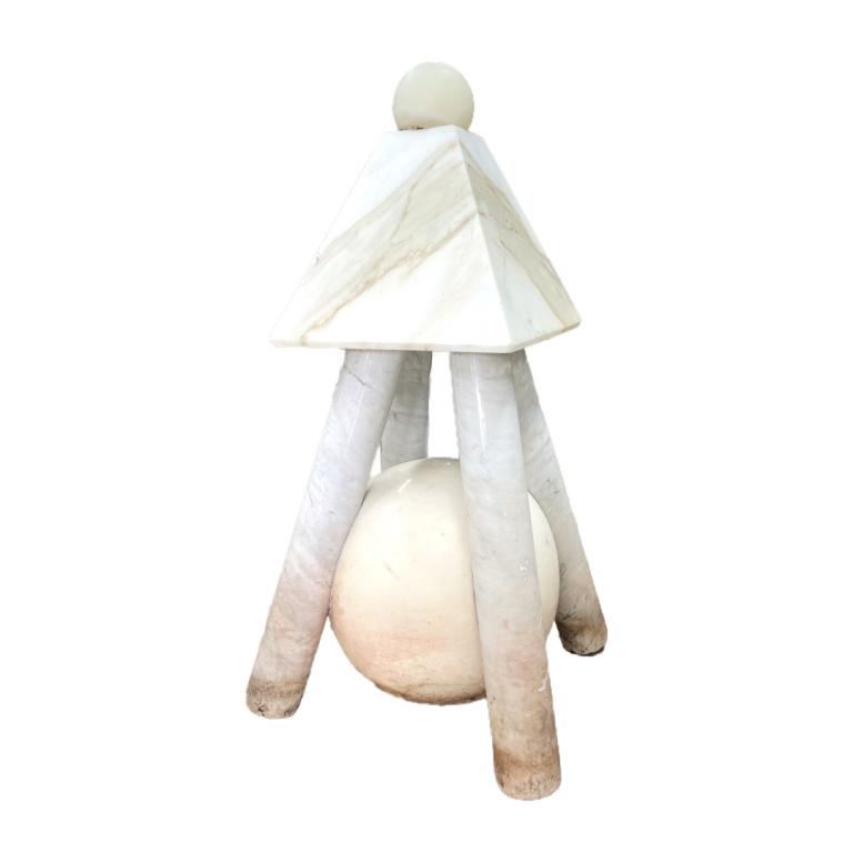 Contemporary Geometric Marble Sculpture (1 of 3)