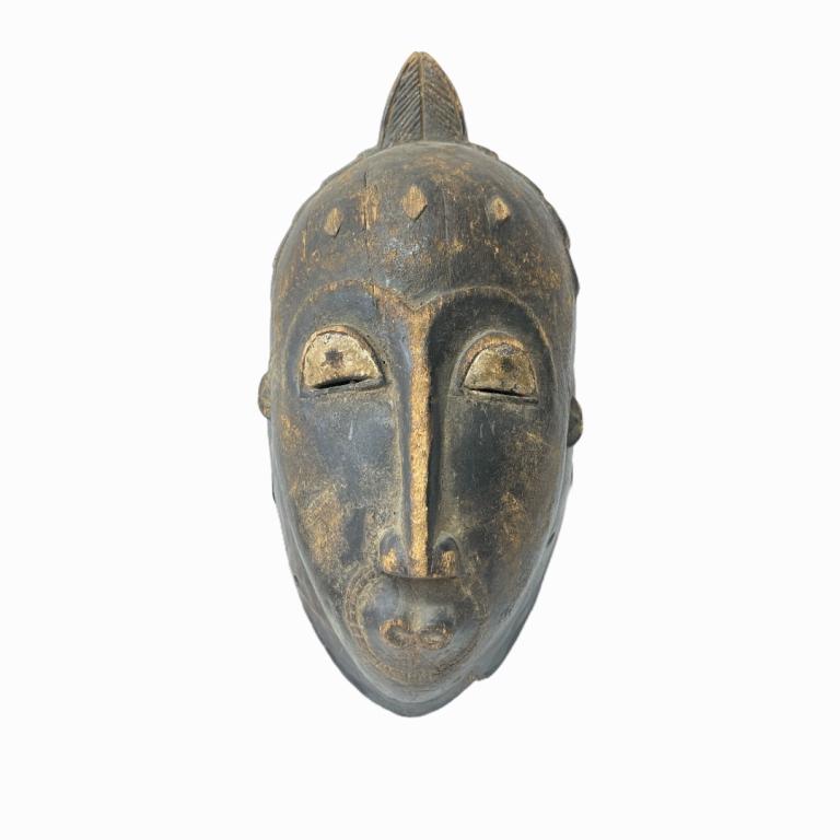 Vintage Antique African Wooden Carved Mask (1 of 4)