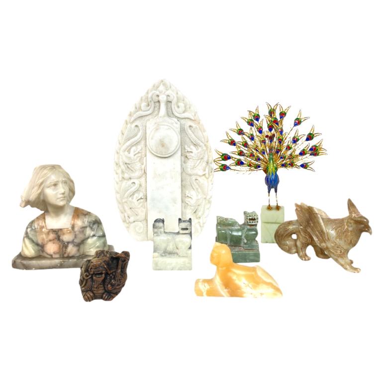 Lot of 8 Various World Stone Carvings Jade+++ (1 of 7)