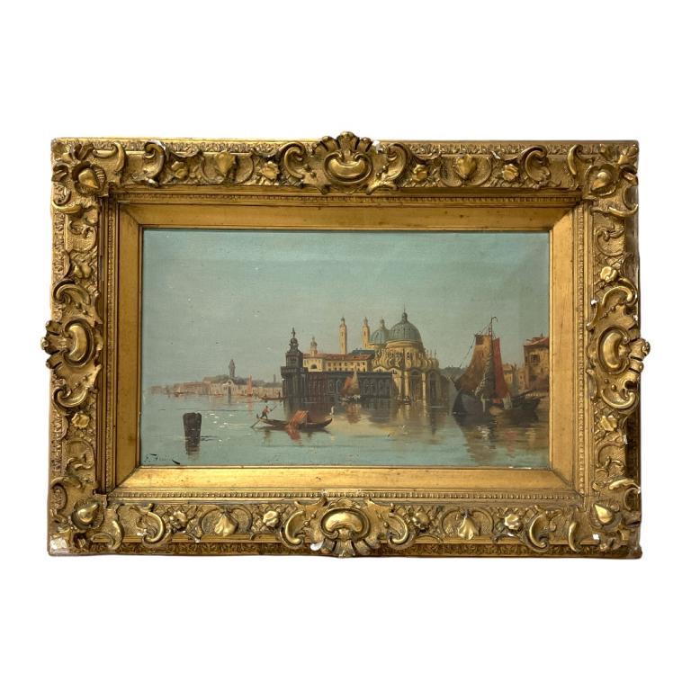 Karl Kaufman 19th Century Italian Scene Oil/Canvas (1 of 5)