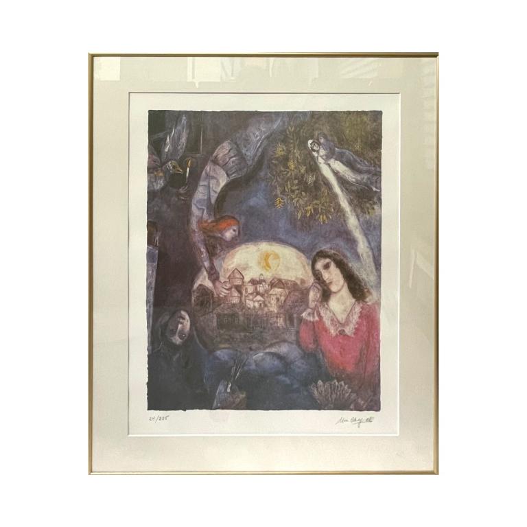 Marc Chagall "Autour d'Elle" LE Color Lithograph (1 of 5)