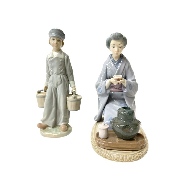 2 Lladro Spain Porcelain Sculptures 4811 & 5122 (1 of 6)