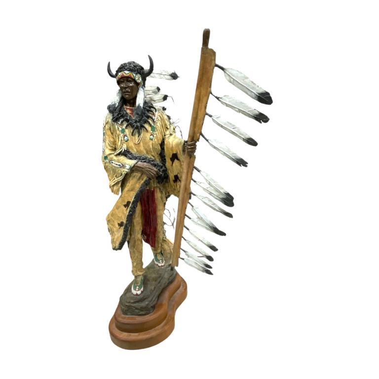 Marie Barbera (USA b1936) Large Indian Bronze (1 of 5)