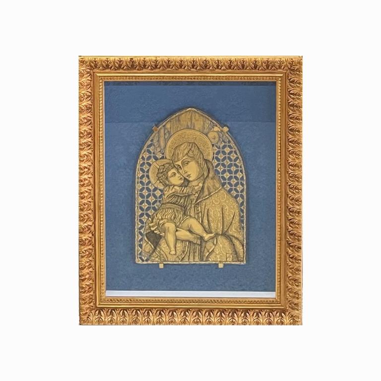 Marco Toso Borella Gold Painted Murano Glass Icon (1 of 4)