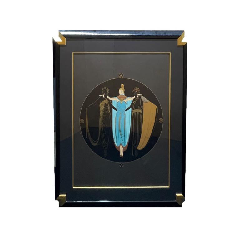 Erte "Ladies In Waiting" LE Serigraph 145/300 (1 of 4)