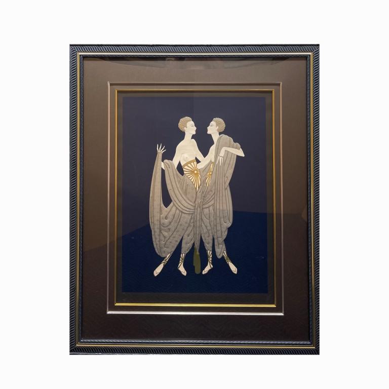 Erte "Twins" Limited Edition Serigraph 194/300 (1 of 5)